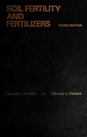 Soil fertility and fertilizers by Samuel L. Tisdale