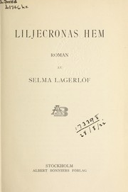 Cover of: Liljecronas hem: roman
