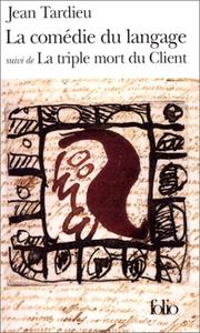 Cover of: La comédie du langage