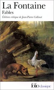 Cover of: Fables by Jean de La Fontaine, Jean-Pierre Collinet