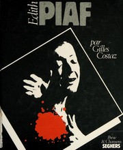 Cover of: Edith Piaf by Gilles Costaz