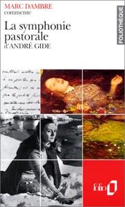 Cover of: La Symphonie Pastorale Gide