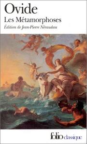 Cover of: Les métamorphoses by Ovid, Jean-Pierre Néraudau