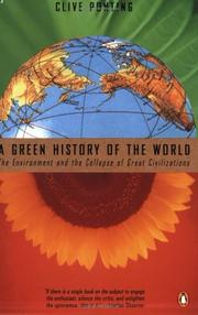 A green history of the world by Clive Ponting