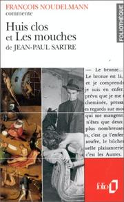 Cover of: Huis clos et Les mouches de Jean-Paul Sartre