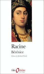 Cover of: Bérénice by Jean Racine, Richard Parish