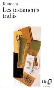 Cover of: Les Testaments Trakis by Milan Kundera