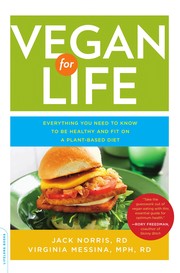 Cover of: Vegan for life by Norris, Jack RD