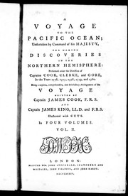 Cover of: A voyage to the Pacific Ocean by written by Captain James Cook ... and Captain James King ..