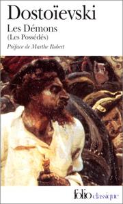 Cover of: Les Démons by Фёдор Михайлович Достоевский, Borisde Schloezer