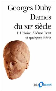 Cover of: Dames du XIIe siècle