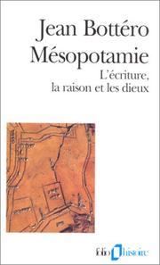 Cover of: Mésopotamie by Jean Bottéro