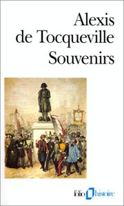 Souvenirs by Alexis de Tocqueville