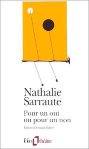 Cover of: Pour Un Oui Ou Pour Un Non