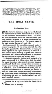 Cover of: The holy state and the profane state.