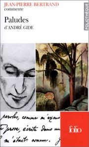 Cover of: Paludes d'André Gide