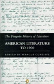 Cover of: American Literature to 1900 (Hist of Literature)