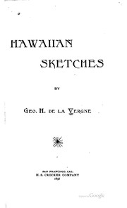 Cover of: Hawaiian sketches