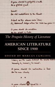 Cover of: American Literature Since 1900 (Hist of Literature)
