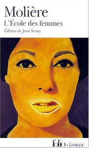 Cover of: L'Ecole des femmes by Molière