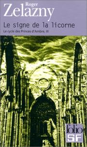 Cover of: Le Cycle des Princes d'Ambre, tome 3  by Roger Zelazny