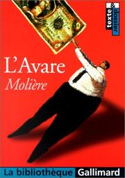 Cover of: L'Avare by Molière