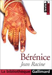 Cover of: Berenice by Jean Racine