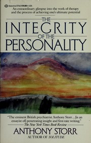 Cover of: The integrity of the personality