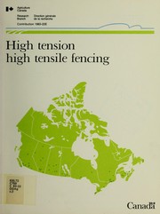 High tension high tensile fencing by D. A. Quinton