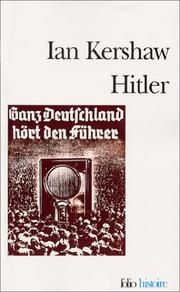 Cover of: Hitler  by Ian Kershaw