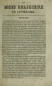 Cover of: Le Mois religieux et littéraire by publié par une société de gens de lettres