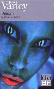 Cover of: La trilogie de Gaïa, tome 3 : Démon
