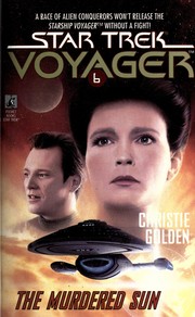 Cover of: The Murdered Sun: Star Trek: Voyager #6