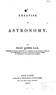 Cover of: A Treatise on Astronomy by Elias Loomis