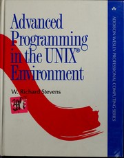 Cover of: Advanced programming in the UNIX environment by W. Richard Stevens
