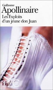 Cover of: Les Exploits d'un jeune Don Juan by Guillaume Apollinaire