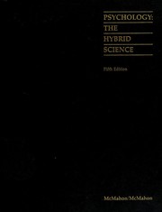 Cover of: Psychology, the hybrid science