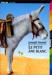 Cover of: Le petit âne blanc by Joseph Kessel