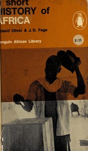 Cover of: A short history of Africa by Roland Anthony Oliver