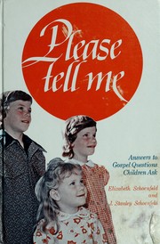 Cover of: Please tell me by Elizabeth Schoenfeld