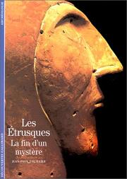 Cover of: Les Etrusques  by Jean-Paul Thuillier