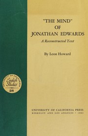Cover of: The mind. by Jonathan Edwards