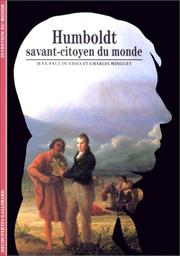 Cover of: Humboldt  by Jean-Paul Duviols, Charles Minguet