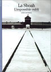 Cover of: La Shoah, l'impossible oubli