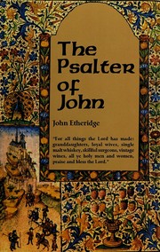 Cover of: The psalter of John by John M. Etheridge