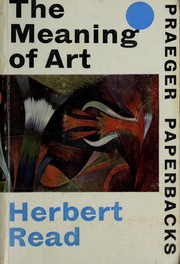 Cover of: The meaning of art