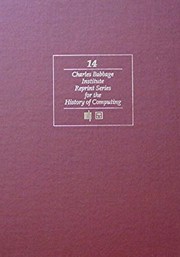 Cover of: The Early British computer conferences by edited and with an introduction by M.R. Williams and Martin Campbell-Kelly.