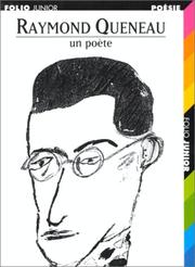 Cover of: Raymond Queneau, un poète