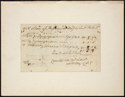 Cover of: Bill to Massachusetts Bay for printing currency