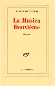 Cover of: La musica deuxième: théâtre